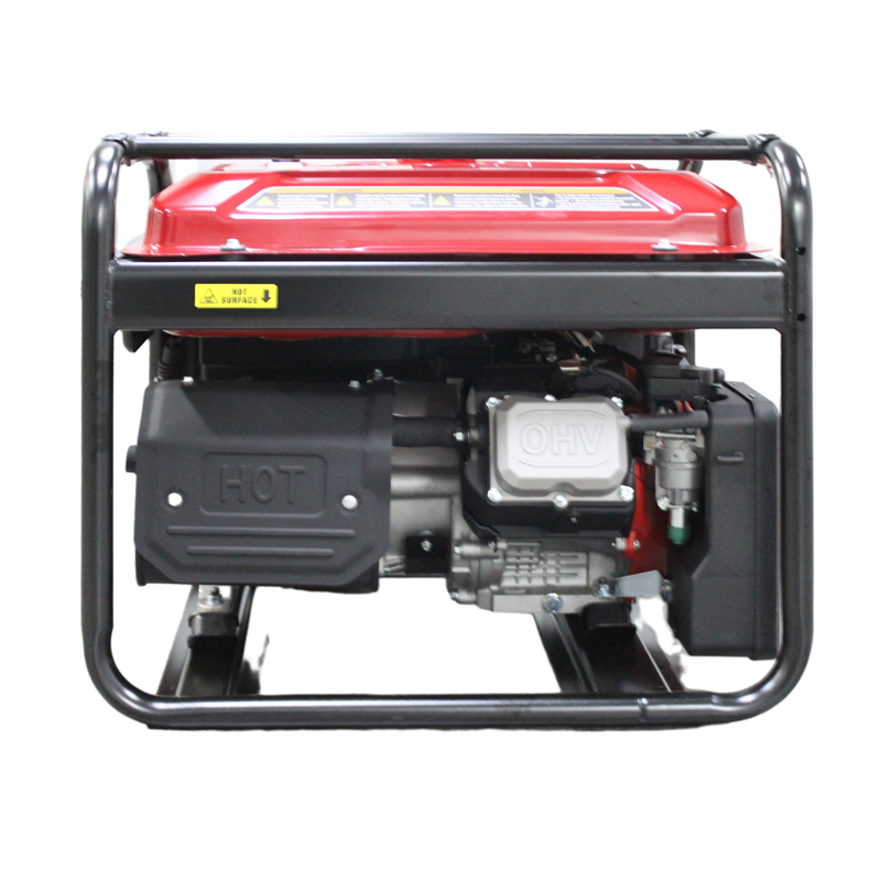 Generador de gasolina portátil de grado industrial con arranque eléctrico FP12500E de 9000 W, impulsado por un motor LONCIN de 550 cc