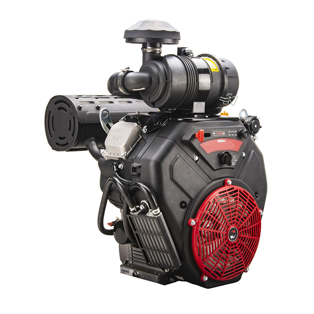 Motor de gasolina de dos cilindros en V de 35 HP, 999 cc, EPA/EURO-V con filtro de aire HD