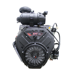 Motor de gasolina horizontal de dos cilindros EFI V 999CC 40HP con filtro de aire de servicio pesado con certificado CE EPA EURO-V