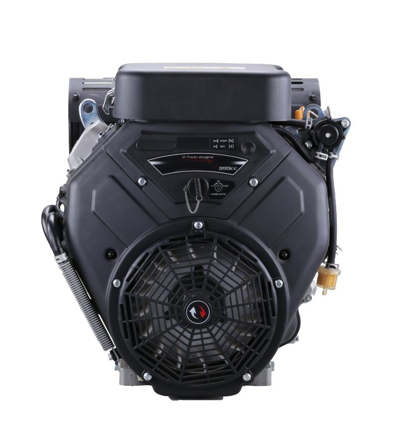 Motor de gasolina de eje horizontal doble refrigerado por aire 35HP 999CC V con EPA/EURO-V 